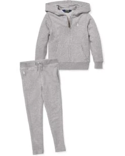 Polo Ralph Lauren Kids French Terry Leggings (Little Kids) | Pants -The Kiddie Closet 712aTbgLnjL. AC SR736920