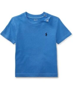 Polo Ralph Lauren Kids Cotton Jersey Crew Neck Tee (Infant) | Shirts & Tops -The Kiddie Closet 716Nf6ccTwL. AC SR736920