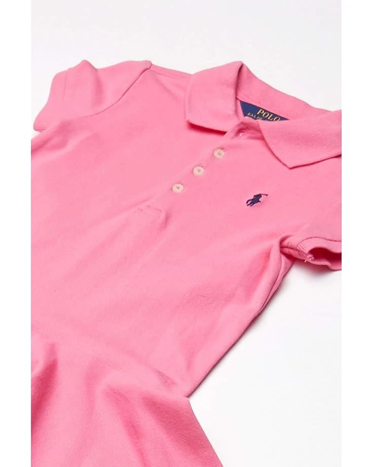 Polo Ralph Lauren Kids Short Sleeve Polo Dress (Little Kids) | Dresses 3 Polo Ralph Lauren Kids Short Sleeve Polo Dress (Little Kids) | Dresses - Image 3