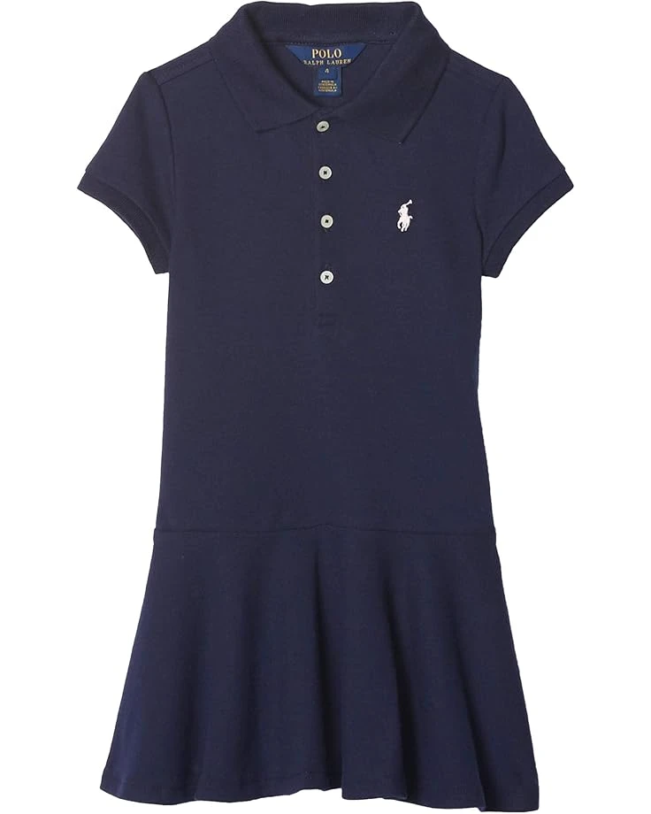 Polo Ralph Lauren Kids Short Sleeve Polo Dress (Little Kids) | Dresses 5 Polo Ralph Lauren Kids Short Sleeve Polo Dress (Little Kids) | Dresses - Image 5