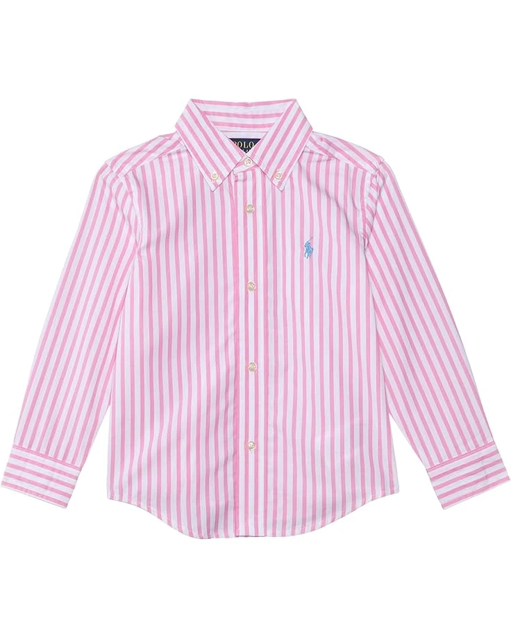 Polo Ralph Lauren Kids Plaid Cotton Poplin Shirt (Toddler/Little Kid) | Shirts & Tops 1 Polo Ralph Lauren Kids Plaid Cotton Poplin Shirt (Toddler/Little Kid) | Shirts & Tops