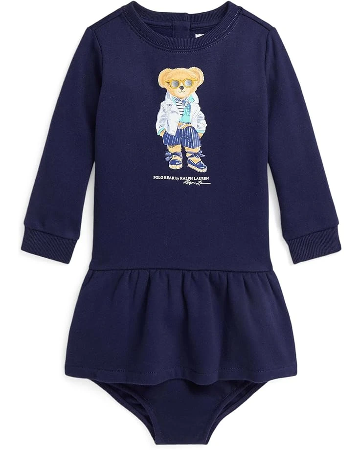 Polo Ralph Lauren Kids Polo Bear Fleece Dress (Infant) | Dresses 1 Polo Ralph Lauren Kids Polo Bear Fleece Dress (Infant) | Dresses
