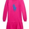 Polo Ralph Lauren Kids French Knot Big Pony Fleece Dress (Big Kid) | Dresses 5 Polo Ralph Lauren Kids French Knot Big Pony Fleece Dress (Big Kid) | Dresses -The Kiddie Closet 719lxxefPUL. AC SR736920