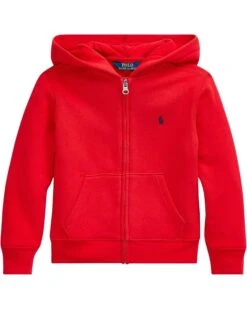 Polo Ralph Lauren Kids Cotton Blend Fleece Hoodie (Little Kids) | Hoodies & Sweatshirts -The Kiddie Closet 71FUGhiKvhL. AC SR736920