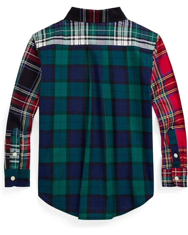 Polo Ralph Lauren Kids Plaid Cotton Fun Shirt (Toddler/Little Kid) | Shirts & Tops 2 Polo Ralph Lauren Kids Plaid Cotton Fun Shirt (Toddler/Little Kid) | Shirts & Tops - Image 2