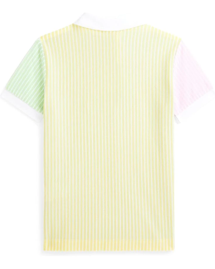 Polo Ralph Lauren Kids Striped Oxford Mesh Polo Shirt (Toddler/Little Kid) | Shirts & Tops 2 Polo Ralph Lauren Kids Striped Oxford Mesh Polo Shirt (Toddler/Little Kid) | Shirts & Tops - Image 2