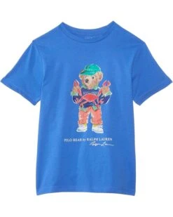 Polo Ralph Lauren Kids Polo Bear Cotton Jersey Tee (Toddler/Little Kid) | Shirts & Tops