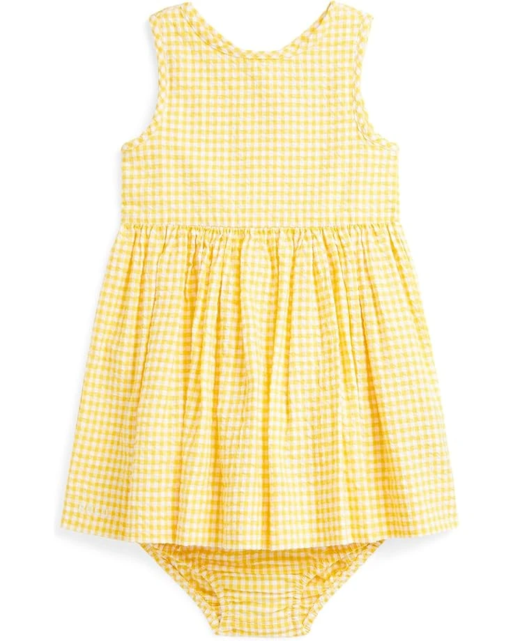 Polo Ralph Lauren Kids Gingham Seersucker Dress & Bloomer (Infant) | Dresses 1 Polo Ralph Lauren Kids Gingham Seersucker Dress & Bloomer (Infant) | Dresses