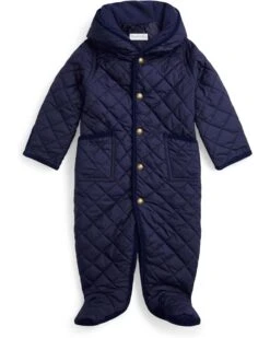 Polo Ralph Lauren Kids Water-Repellent Hooded Barn Bunting (Infant) | Coats & Outerwear