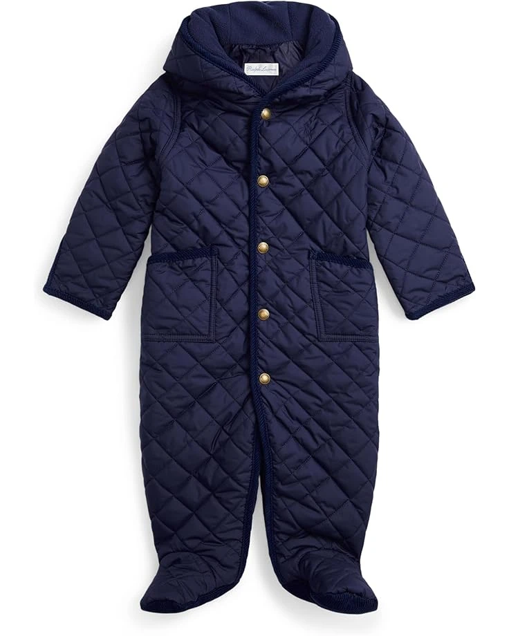 Polo Ralph Lauren Kids Water-Repellent Hooded Barn Bunting (Infant) | Coats & Outerwear 1 Polo Ralph Lauren Kids Water-Repellent Hooded Barn Bunting (Infant) | Coats & Outerwear