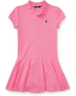 Polo Ralph Lauren Kids Short-Sleeve Polo Dress (Big Kids) | Dresses