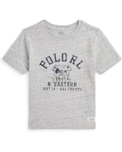 Polo Ralph Lauren Kids Cotton Jersey Graphic Tee (Toddle/Little Kid) | Shirts & Tops