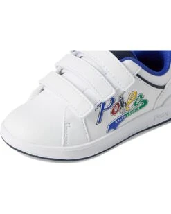 Polo Ralph Lauren Kids Heritage Court IV Graphic EZ (Toddler) | Sneakers & Athletic Shoes -The Kiddie Closet 71k3Doe6w8L. AC SR736920