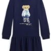 Polo Ralph Lauren Kids Polo Bear Fleece Dress (Toddler/Little Kid) | Dresses