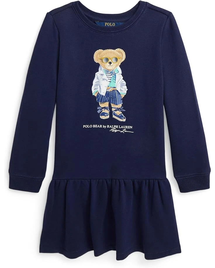 Polo Ralph Lauren Kids Polo Bear Fleece Dress (Toddler/Little Kid) | Dresses 1 Polo Ralph Lauren Kids Polo Bear Fleece Dress (Toddler/Little Kid) | Dresses