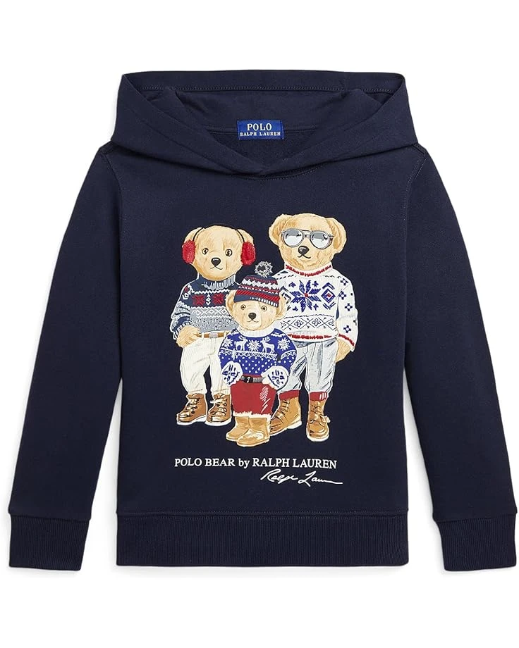 Polo Ralph Lauren Kids Polo Bear Family Fleece Hoodie (Toddler/Little Kid) | Sweaters 1 Polo Ralph Lauren Kids Polo Bear Family Fleece Hoodie (Toddler/Little Kid) | Sweaters