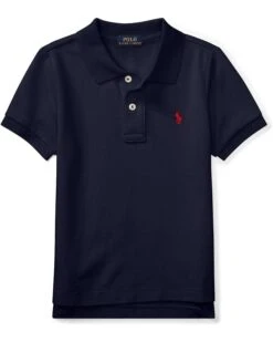 Polo Ralph Lauren Kids Cotton Mesh Polo Shirt (Toddler) | Shirts & Tops