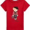Polo Ralph Lauren Kids Polo Bear Cotton Jersey Tee (Infant) | Shirts & Tops -The Kiddie Closet 71upI0y2lL. AC SR736920