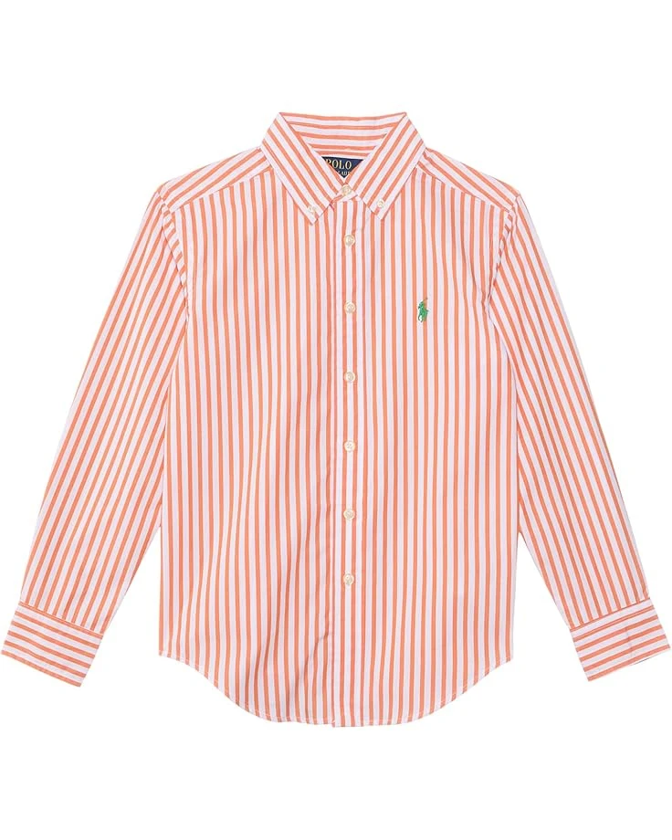 Polo Ralph Lauren Kids Plaid Cotton Poplin Shirt (Big Kid) | Shirts & Tops 2 Polo Ralph Lauren Kids Plaid Cotton Poplin Shirt (Big Kid) | Shirts & Tops - Image 2