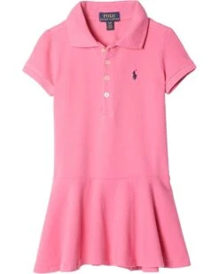 Polo Ralph Lauren Kids Short-Sleeve Polo Dress (Toddler) | Dresses