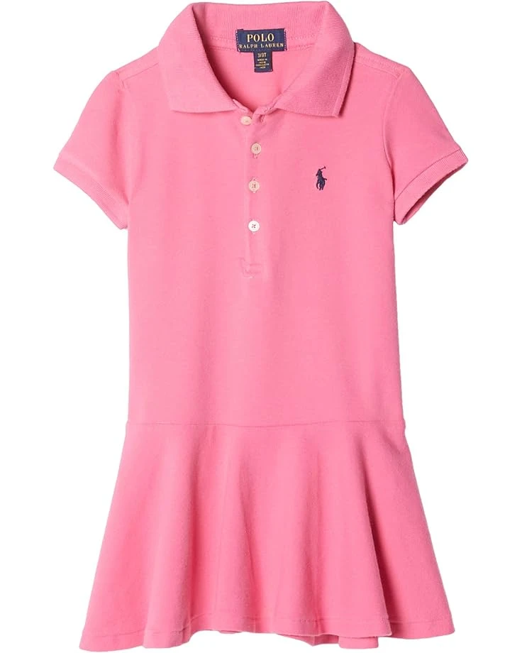 Polo Ralph Lauren Kids Short-Sleeve Polo Dress (Toddler) | Dresses 1 Polo Ralph Lauren Kids Short-Sleeve Polo Dress (Toddler) | Dresses