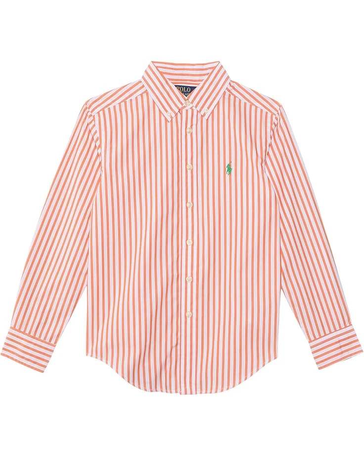 Polo Ralph Lauren Kids Plaid Cotton Poplin Shirt (Toddler/Little Kid) | Shirts & Tops 2 Polo Ralph Lauren Kids Plaid Cotton Poplin Shirt (Toddler/Little Kid) | Shirts & Tops - Image 2