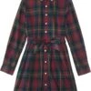 Polo Ralph Lauren Kids Plaid Cotton Twill Shirtdress | Dresses