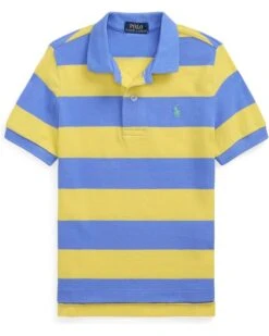 Polo Ralph Lauren Kids Striped Cotton Mesh Polo Shirt (Toddler/Little Kid) | Shirts & Tops -The Kiddie Closet 810xlpD2ZxL. AC SR736920