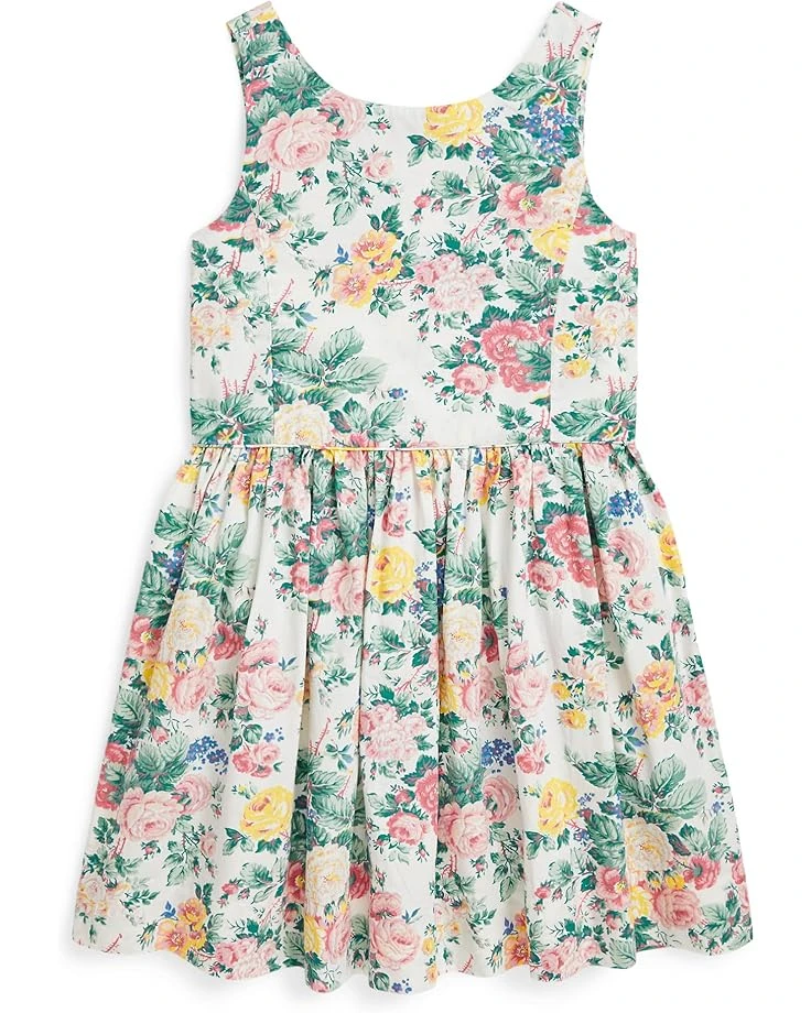 Polo Ralph Lauren Kids Floral Cotton Dress (Toddler/Little Kid) | Dresses 1 Polo Ralph Lauren Kids Floral Cotton Dress (Toddler/Little Kid) | Dresses