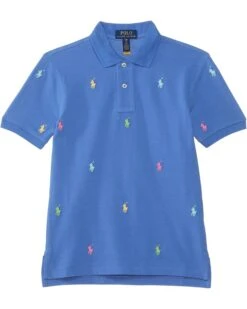 Polo Ralph Lauren Kids Polo Pony Cotton Mesh Polo Shirt (Big Kid) | Shirts & Tops