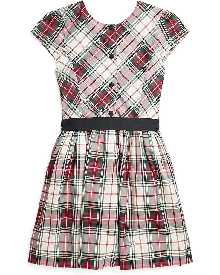 Polo Ralph Lauren Kids Plaid Twill Dress (Big Kid) | Dresses 2 Polo Ralph Lauren Kids Plaid Twill Dress (Big Kid) | Dresses - Image 2