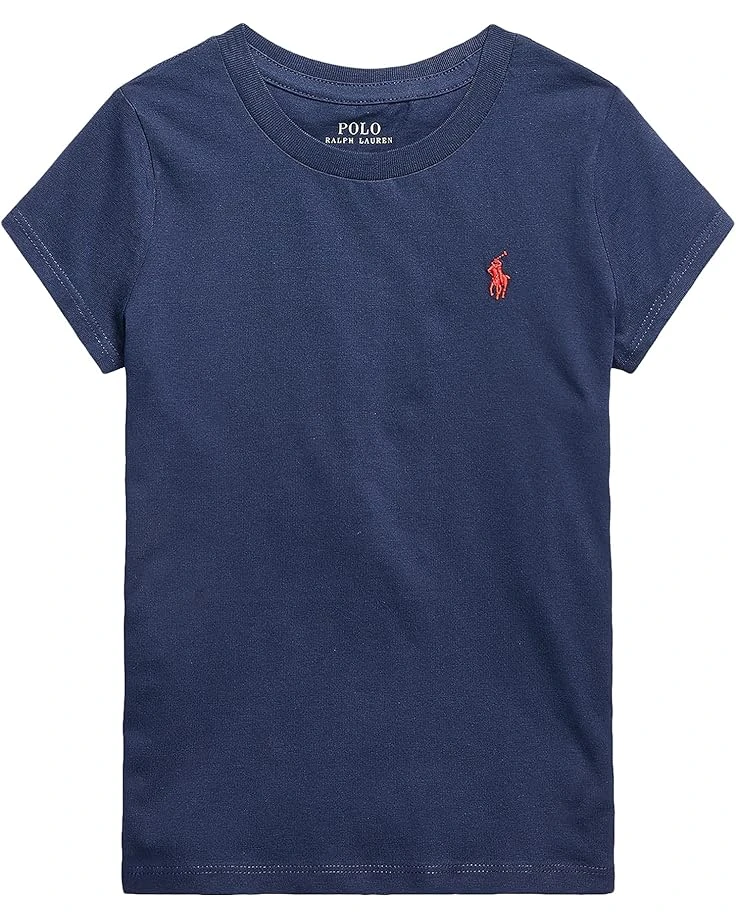 Polo Ralph Lauren Kids Short Sleeve Jersey T-Shirt (Big Kids) | Shirts & Tops 1 Polo Ralph Lauren Kids Short Sleeve Jersey T-Shirt (Big Kids) | Shirts & Tops