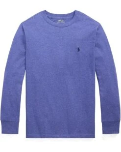 Polo Ralph Lauren Kids Cotton Jersey Long Sleeve Tee (Big Kid) | Shirts & Tops