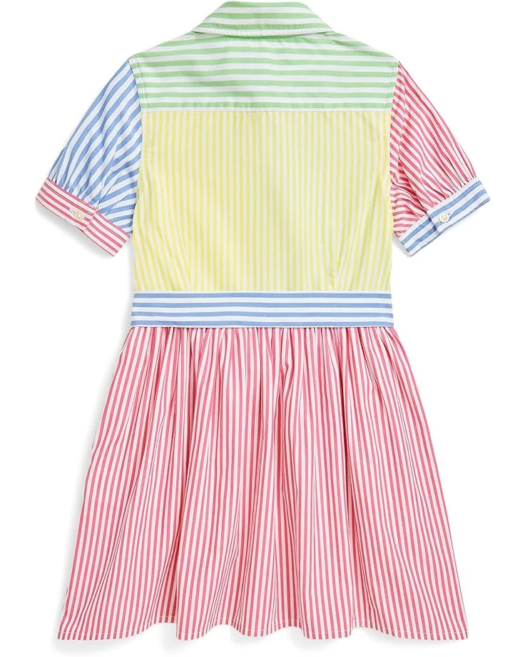 Polo Ralph Lauren Kids Striped Cotton Fun Shirtdress (Toddler/Little Kid) | Dresses 2 Polo Ralph Lauren Kids Striped Cotton Fun Shirtdress (Toddler/Little Kid) | Dresses - Image 2