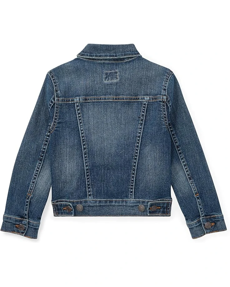 Polo Ralph Lauren Kids Denim Trucker Jacket (Big Kids) | Coats & Outerwear 2 Polo Ralph Lauren Kids Denim Trucker Jacket (Big Kids) | Coats & Outerwear - Image 2