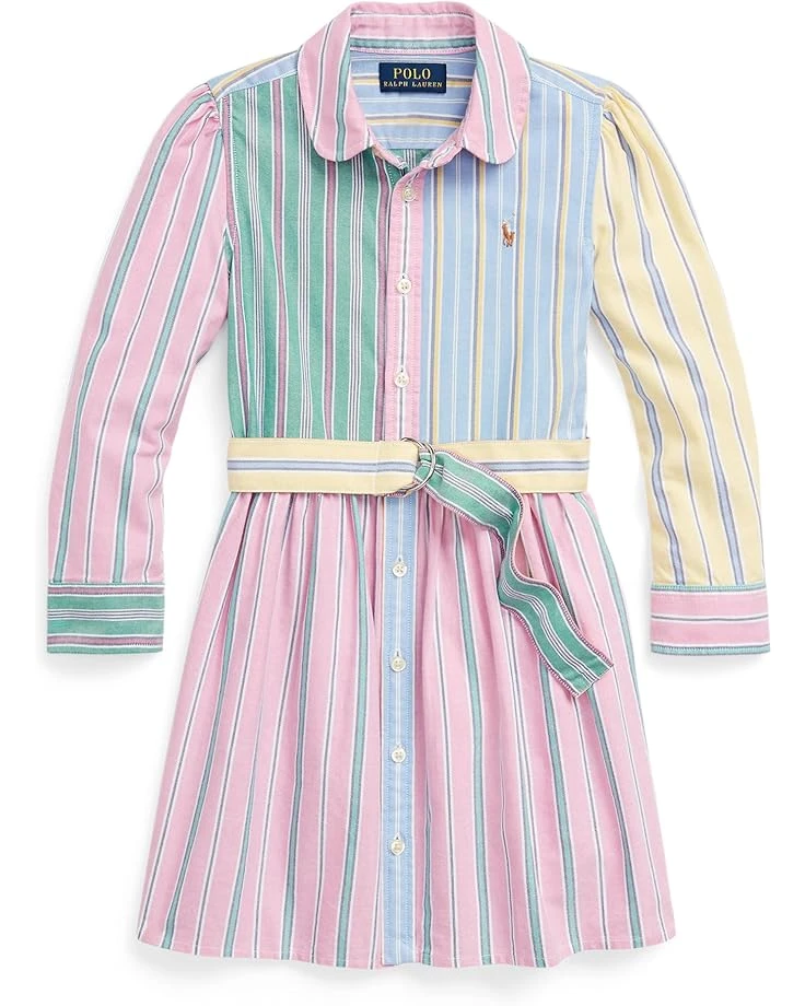 Polo Ralph Lauren Kids Belted Cotton Oxford Fun Shirtdress (Toddler/Little Kids) | Dresses 1 Polo Ralph Lauren Kids Belted Cotton Oxford Fun Shirtdress (Toddler/Little Kids) | Dresses