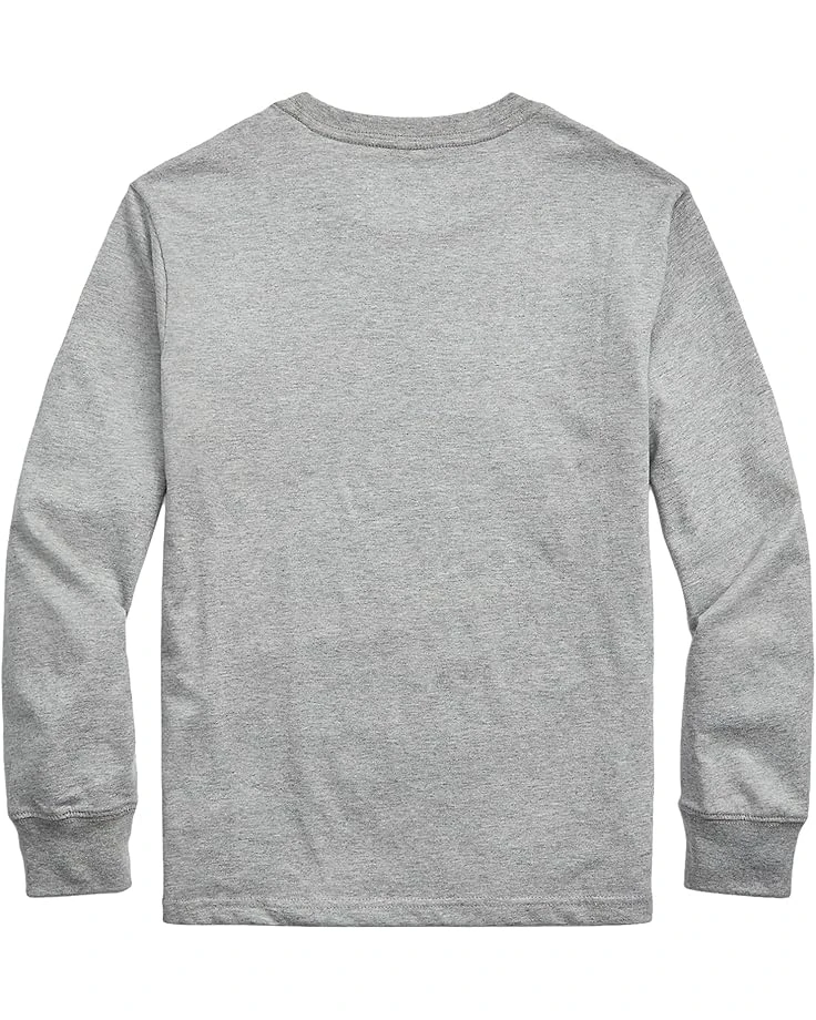Polo Ralph Lauren Kids Cotton Jersey Long Sleeve Tee (Big Kids) | Shirts & Tops 2 Polo Ralph Lauren Kids Cotton Jersey Long Sleeve Tee (Big Kids) | Shirts & Tops - Image 2