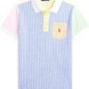 Polo Ralph Lauren Kids Striped Oxford Mesh Polo Shirt (Toddler/Little Kid) | Shirts & Tops 6 Polo Ralph Lauren Kids Striped Oxford Mesh Polo Shirt (Toddler/Little Kid) | Shirts & Tops -The Kiddie Closet 81MxjTt 3cL. AC SR736920