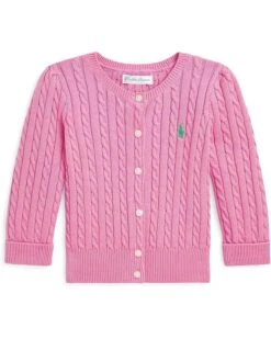Polo Ralph Lauren Kids Mini-Cable Cotton Cardigan (Infant) | Sweaters 5 Polo Ralph Lauren Kids Mini-Cable Cotton Cardigan (Infant) | Sweaters -The Kiddie Closet 81N9AW26kzL. AC SR736920