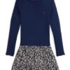 Polo Ralph Lauren Kids Floral-Woven-Skirt Turtleneck Dress (Toddler/Little Kid) | Dresses 4 Polo Ralph Lauren Kids Floral-Woven-Skirt Turtleneck Dress (Toddler/Little Kid) | Dresses -The Kiddie Closet 81NMERTRtnL. AC SR736920