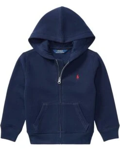 Polo Ralph Lauren Kids Cotton Blend Fleece Hoodie (Little Kids) | Hoodies & Sweatshirts