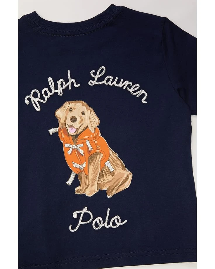 Polo Ralph Lauren Kids Dog-Print Cotton Jersey Pocket Tee (Big Kid) | Shirts & Tops 2 Polo Ralph Lauren Kids Dog-Print Cotton Jersey Pocket Tee (Big Kid) | Shirts & Tops - Image 2