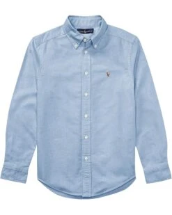 Polo Ralph Lauren Kids Cotton Oxford Sport Shirt (Big Kids) | Shirts & Tops