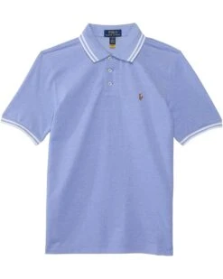 Polo Ralph Lauren Kids Oxford Mesh Polo Shirt (Big Kid) | Shirts & Tops