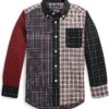 Polo Ralph Lauren Kids Plaid Cotton Poplin Fun Shirt (Toddler/Little Kids) | Shirts & Tops -The Kiddie Closet 81XRC39aSyL. AC SR736920