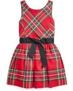 Polo Ralph Lauren Kids Plaid Twill Dress (Toddler/Little Kid) | Dresses -The Kiddie Closet 81YiYHkRsQL. AC SR736920