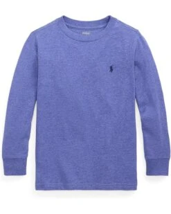 Polo Ralph Lauren Kids Cotton Jersey Long Sleeve Tee (Toddler/Little Kid) | Shirts & Tops