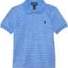 Polo Ralph Lauren Kids Striped Soft Cotton Polo Shirt (Toddler/Little Kid) | Shirts & Tops