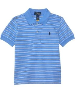 Polo Ralph Lauren Kids Striped Soft Cotton Polo Shirt (Toddler/Little Kid) | Shirts & Tops