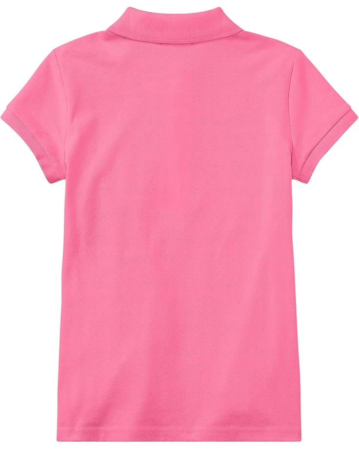 Polo Ralph Lauren Kids Short Sleeve Mesh Polo Shirt (Big Kids) | Shirts & Tops 2 Polo Ralph Lauren Kids Short Sleeve Mesh Polo Shirt (Big Kids) | Shirts & Tops - Image 2